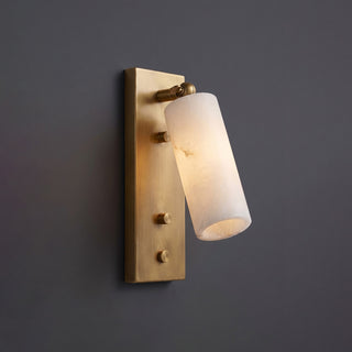 Vesperis Pivot Alabaster Sconce