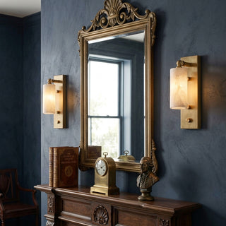 Vesperis Pivot Alabaster Sconce