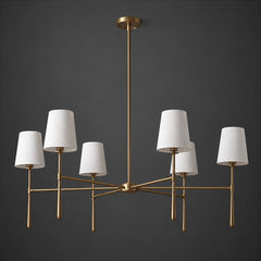 6灯: D 42.1″ x H 17.3″ / D 107cm x H 44cm