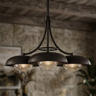 Zarith Dome Trio Chandelier