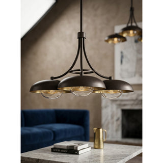 Zarith Dome Trio Chandelier
