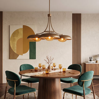 Zarith Dome Trio Chandelier