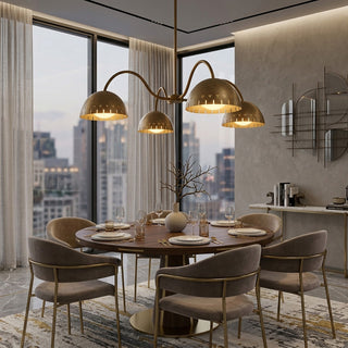 Zelyra Perforated Dome Chandelier