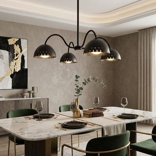 Zelyra Perforated Dome Chandelier
