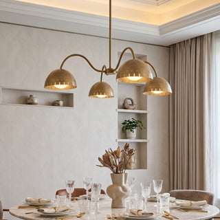 Zelyra Perforated Dome Chandelier