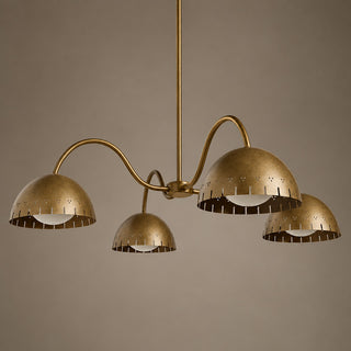 Zelyra Perforated Dome Chandelier