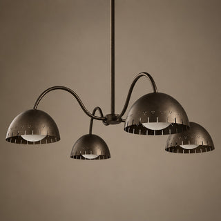 Zelyra Perforated Dome Chandelier