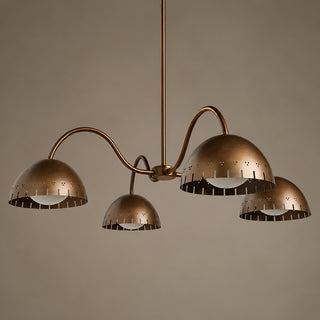 Zelyra Perforated Dome Chandelier
