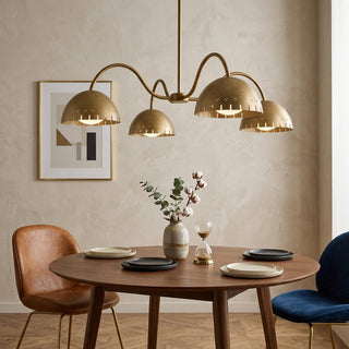 Zelyra Perforated Dome Chandelier