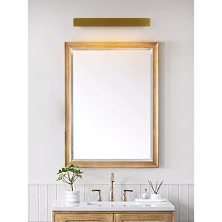 Plinth Brass Linear Sconce