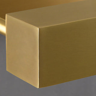 Plinth Brass Linear Sconce