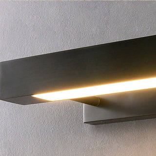 Plinth Brass Linear Sconce