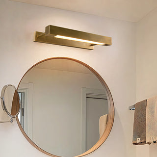 Plinth Brass Linear Sconce