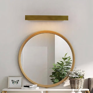 Plinth Brass Linear Sconce
