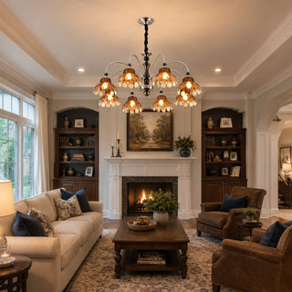 Primrose Glass Chandelier