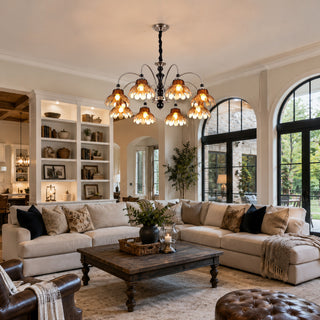 Primrose Glass Chandelier