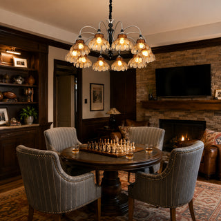 Primrose Glass Chandelier