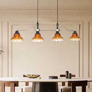 Primrose Linear Glass Chandelier
