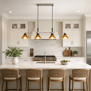 Primrose Linear Glass Chandelier