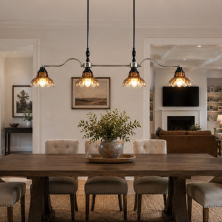 Primrose Linear Glass Chandelier