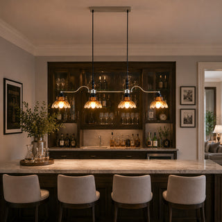 Primrose Linear Glass Chandelier