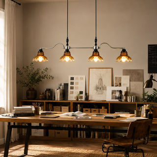 Primrose Linear Glass Chandelier