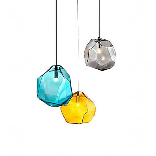 Prisma Faceted Glass Pendant Lamp