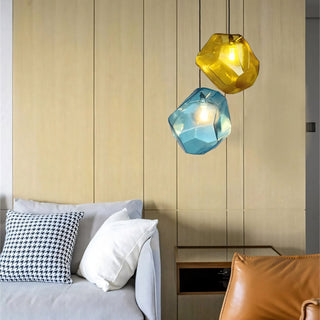 Prisma Faceted Glass Pendant Lamp