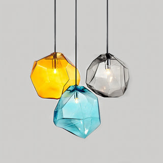 Prisma Faceted Glass Pendant Lamp