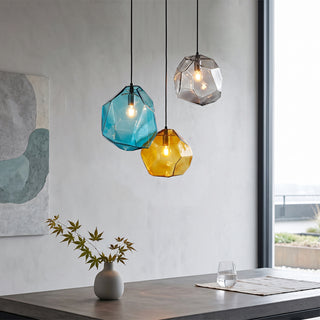 Prisma Faceted Glass Pendant Lamp