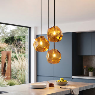 Prisma Faceted Glass Pendant Lamp