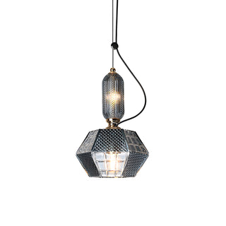 Prisma Smoked Glass Pendant Light