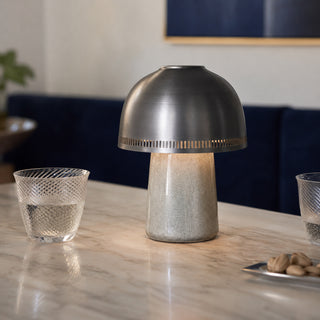 Raku Table Lamp (Built-in Battery)