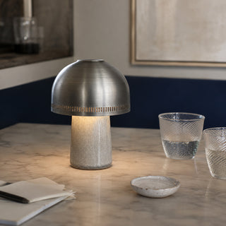 Raku Table Lamp (Built-in Battery)