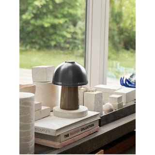 Raku Table Lamp (Built-in Battery)