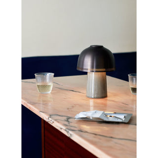 Raku Table Lamp (Built-in Battery)