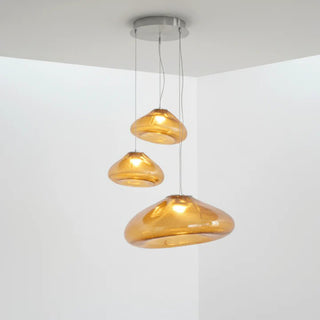 Random Glass Pendant Light