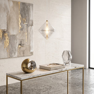 Rhombus Glass Pendant Light