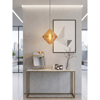 Rhombus Glass Pendant Light
