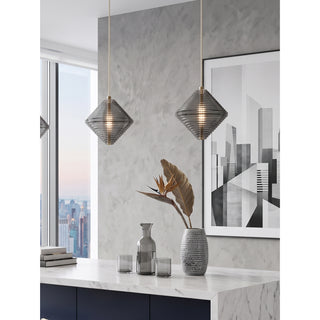 Rhombus Glass Pendant Light