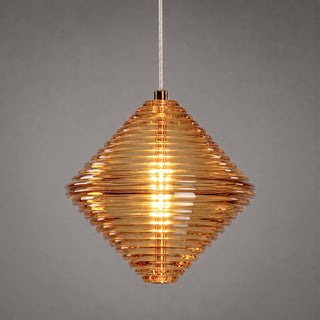 Rhombus Glass Pendant Light