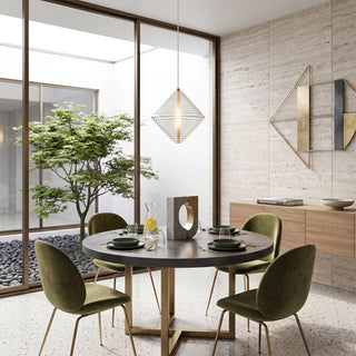 Rhombus Glass Pendant Light