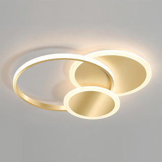 Aluminum Ring Round Ceiling Lamp - Pinlighting