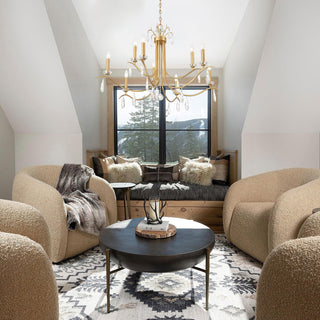 Rollins Crystal 9-Light Chandelier