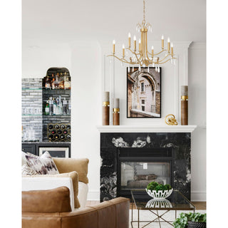 Rollins Crystal 9-Light Chandelier