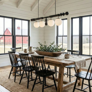 Roman Column Chandelier