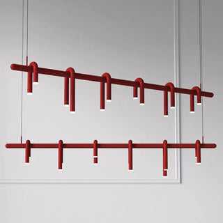 Rosso U-Shaped Chandelier