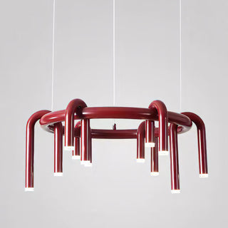 Rosso U-Shaped Chandelier