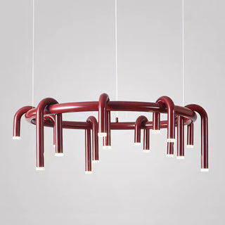 Rosso U-Shaped Chandelier