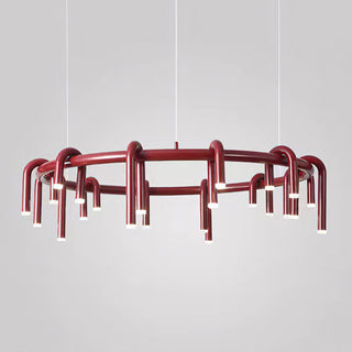 Rosso U-Shaped Chandelier